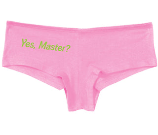 Yes Master ? - Pink Boy Short