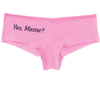 Yes Master ? - Pink Boy Short
