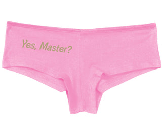 Yes Master ? - Pink Boy Short