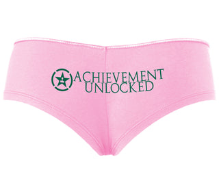 Achievement Unlocked - Pink Boyshort