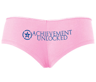 Achievement Unlocked - Pink Boyshort