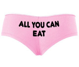All You Can Eat - Pink Boyshort