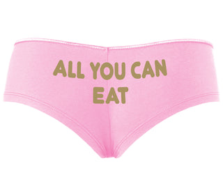 All You Can Eat - Pink Boyshort