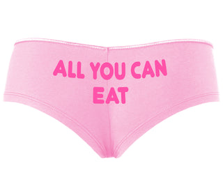 All You Can Eat - Pink Boyshort