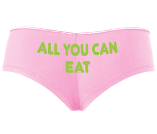 All You Can Eat - Pink Boyshort