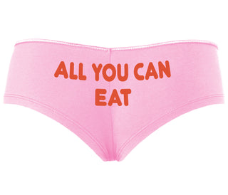 All You Can Eat - Pink Boyshort