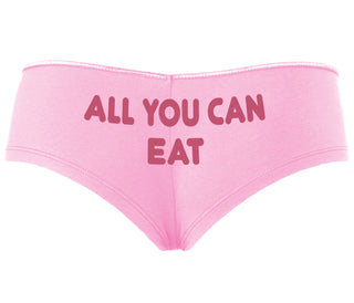 All You Can Eat - Pink Boyshort