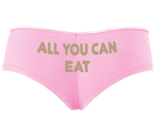 All You Can Eat - Pink Boyshort
