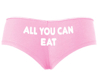 All You Can Eat - Pink Boyshort