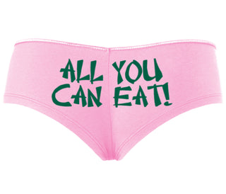 All You Can Eat Chinese Takaway Style - Pink Boyshort