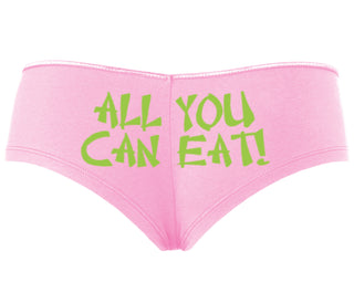 All You Can Eat Chinese Takaway Style - Pink Boyshort