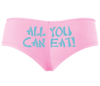 All You Can Eat Chinese Takaway Style - Pink Boyshort