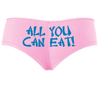 All You Can Eat Chinese Takaway Style - Pink Boyshort