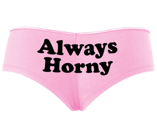 Always Horny - Pink Boyshort