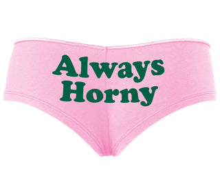 Always Horny - Pink Boyshort