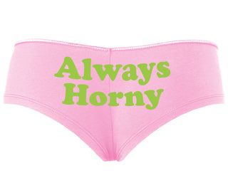 Always Horny - Pink Boyshort