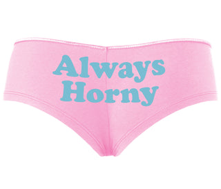 Always Horny - Pink Boyshort