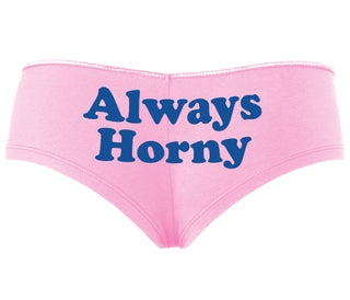 Always Horny - Pink Boyshort