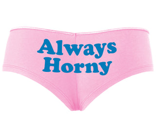Always Horny - Pink Boyshort