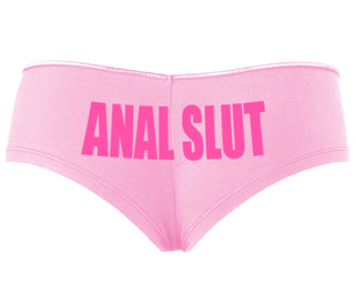 Anal Slut - Pink Boyshort