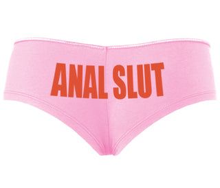 Anal Slut - Pink Boyshort