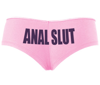 Anal Slut - Pink Boyshort