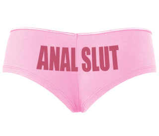 Anal Slut - Pink Boyshort
