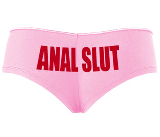 Anal Slut - Pink Boyshort