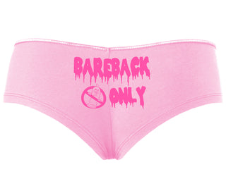 Bareback Only - Pink Boyshort