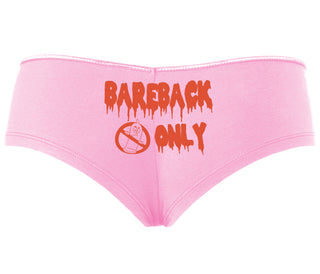 Bareback Only - Pink Boyshort