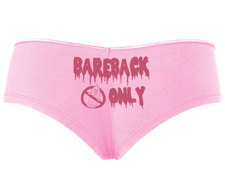 Bareback Only - Pink Boyshort