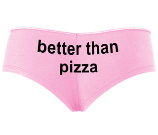 Better Than Pizza - Pink Boyshort