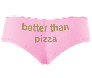 Better Than Pizza - Pink Boyshort