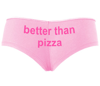 Better Than Pizza - Pink Boyshort