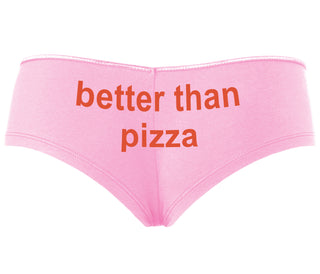 Better Than Pizza - Pink Boyshort