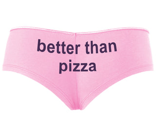 Better Than Pizza - Pink Boyshort