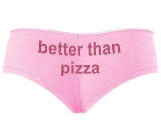 Better Than Pizza - Pink Boyshort