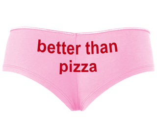 Better Than Pizza - Pink Boyshort