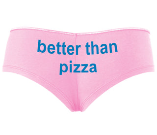 Better Than Pizza - Pink Boyshort
