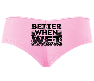 Better When Wet - Pink Boyshort