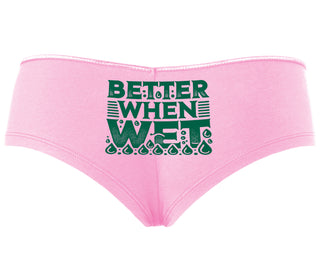 Better When Wet - Pink Boyshort