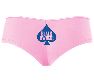 Black Owned - Queen of Spades - Pink Boyshort