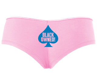 Black Owned - Queen of Spades - Pink Boyshort