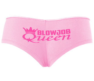 Blow Job Queen - Pink Boyshort