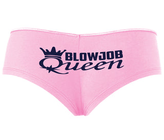 Blow Job Queen - Pink Boyshort