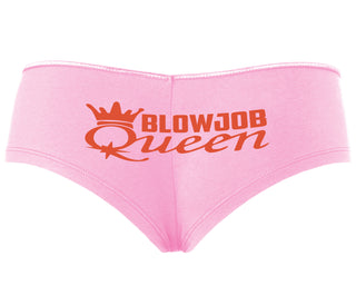 Blow Job Queen - Pink Boyshort