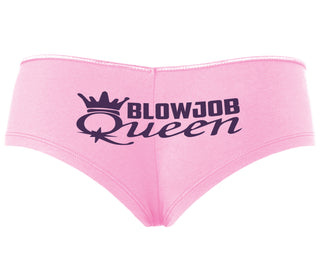 Blow Job Queen - Pink Boyshort
