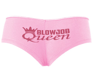 Blow Job Queen - Pink Boyshort