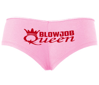 Blow Job Queen - Pink Boyshort