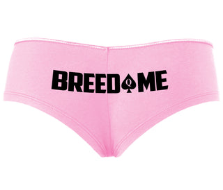 Breed Me - Queen of Spades - Pink Boyshort